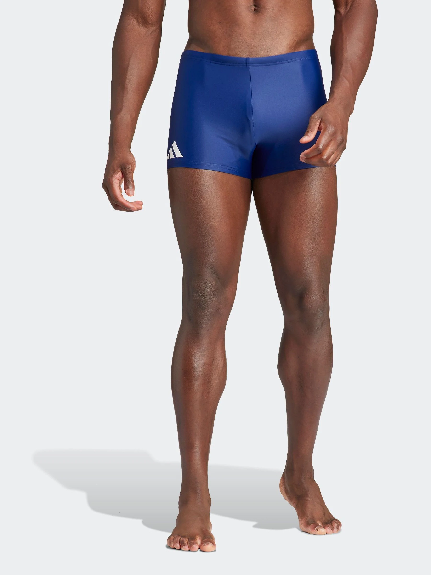 Donkerblauw - adidas Performance Solid zwemshorts