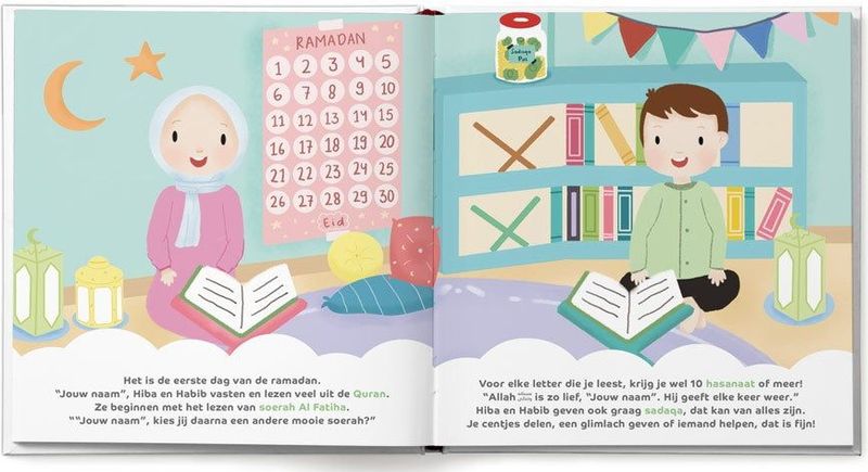 Een gezellige ramadan met “jouw naam” - Softcover