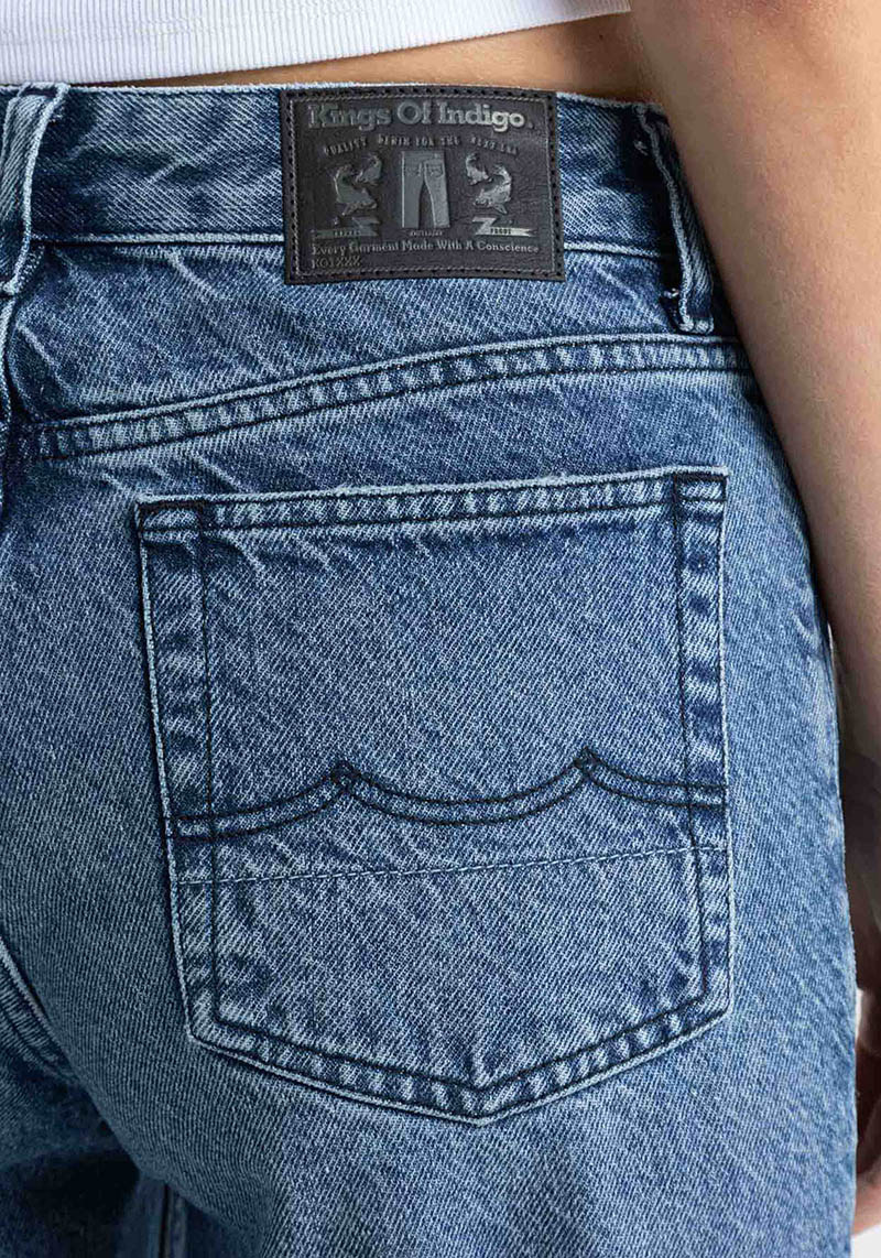 Kings Of Indigo Jeans Jane Rechange Mid Worn