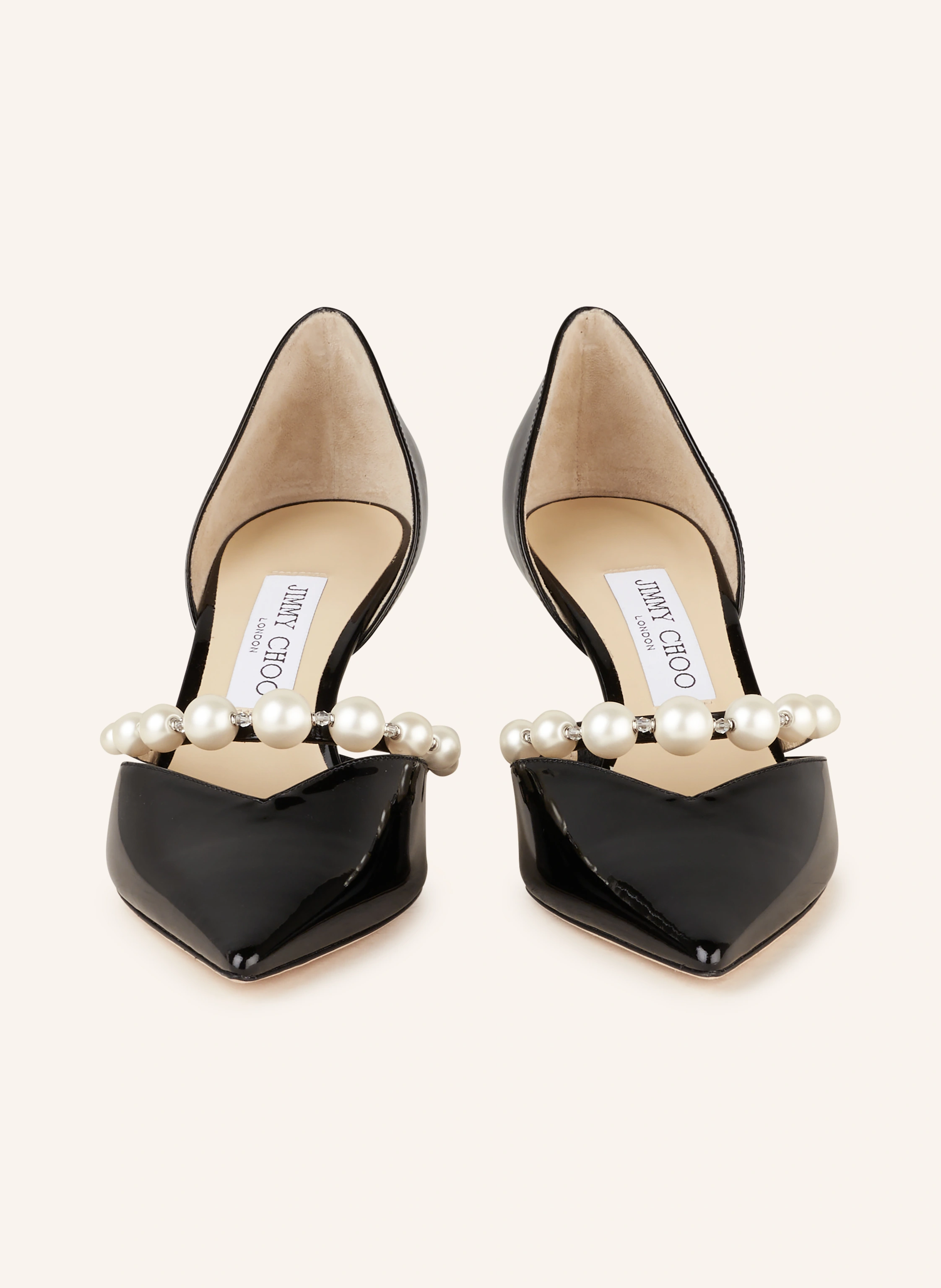 JIMMY CHOO Pumps AURELIE 65 mit Schmuckperlen