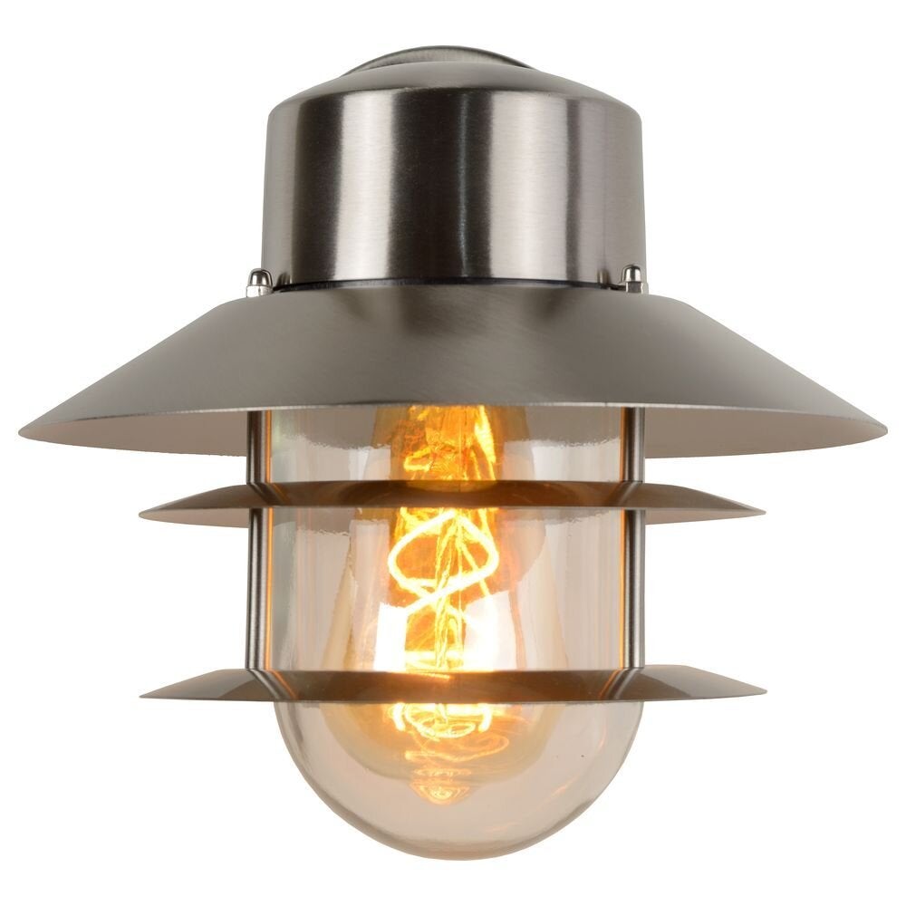 Zico wandlamp in mat chroom E27 IP44