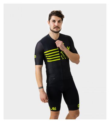 Maillot Manches Courtes Alé Play Noir