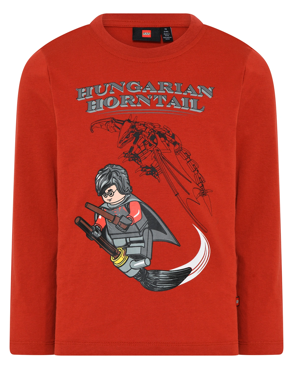 Langarmshirt LWTAYLOR 709 in dark red