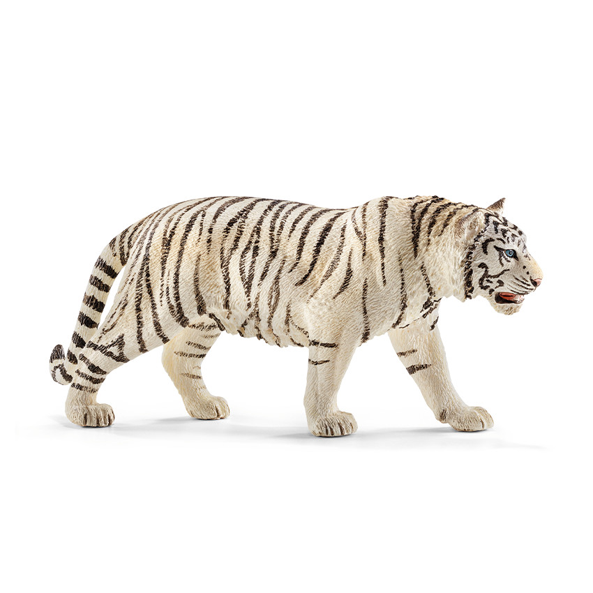 Figurine tigre blanc mâle