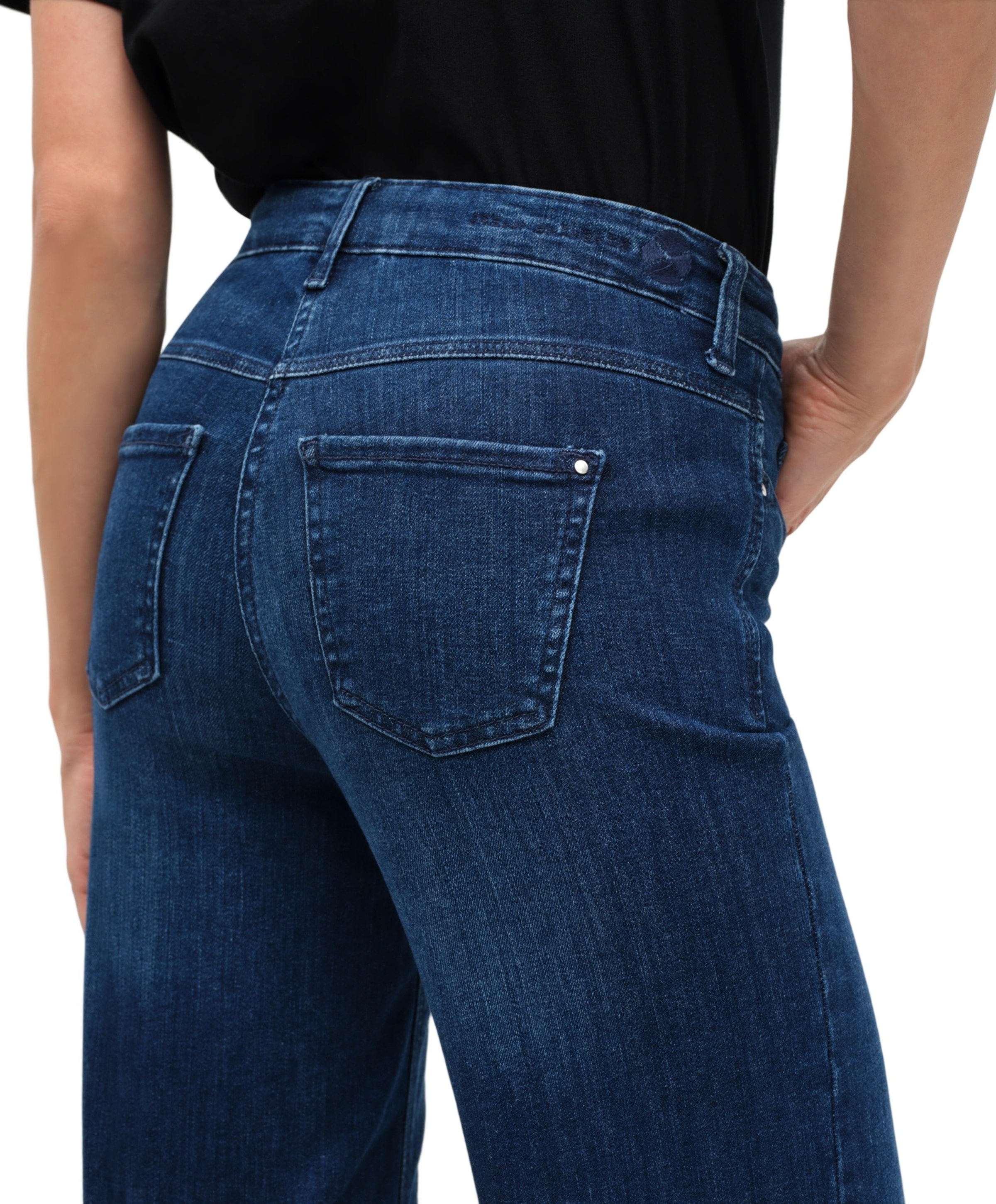 MAC DREAM WIDE dames jeans blauw