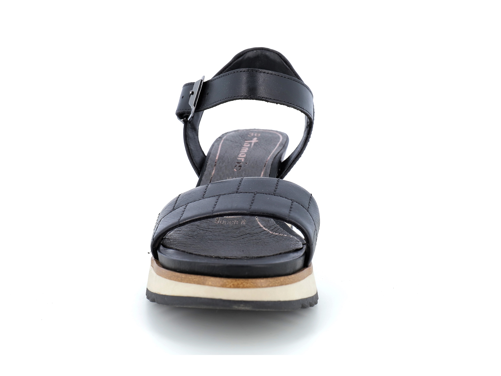 Tamaris-28015 Cuir Noir