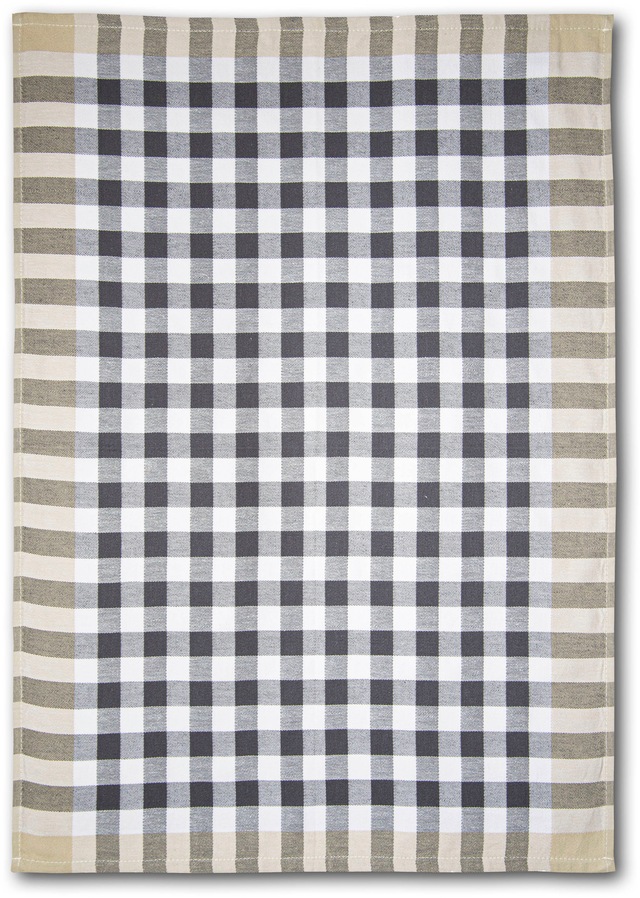 Dyckhoff Geschirrtuch »KARO, Masse je Tuch ca. 50x70 cm, aus 100% Baumwolle« mit drei verschiedenen Motiven