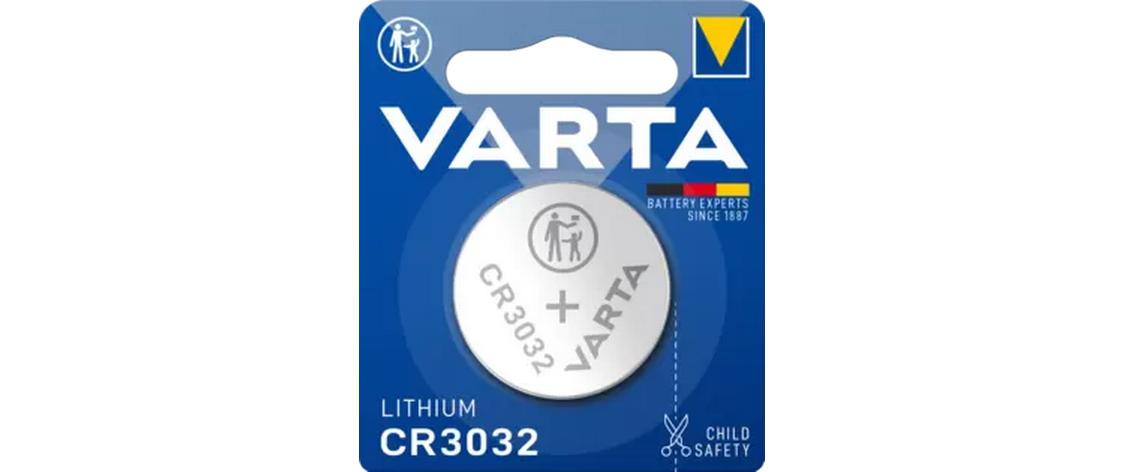 Knopfzelle CR3032 , 1 StückVarta CR3032 Einwegbatterie Lithium