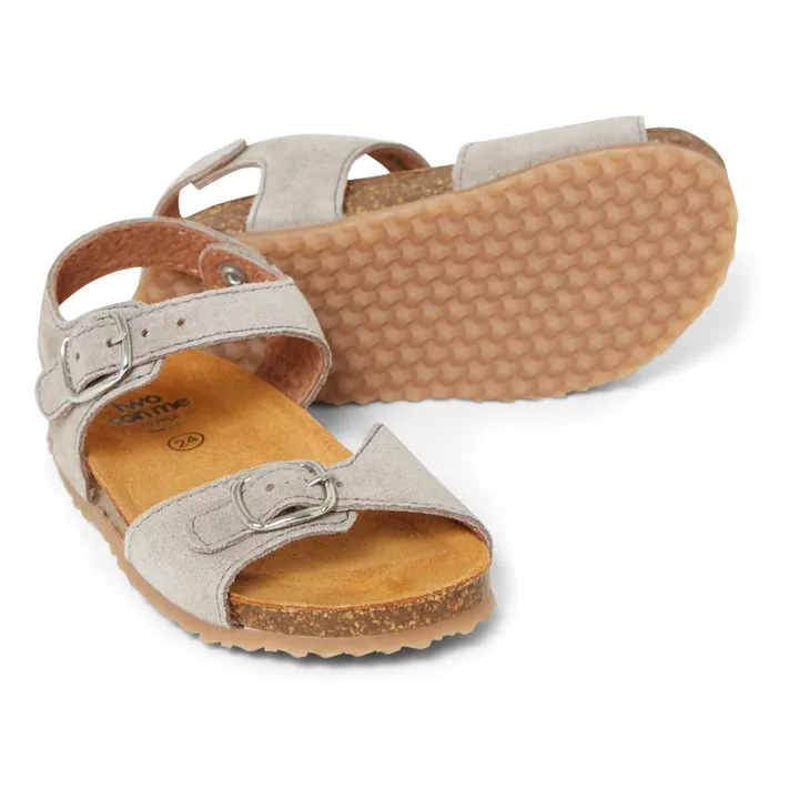 Pèpè Sandales Boucles  Suede - Two Con Me | Taupe