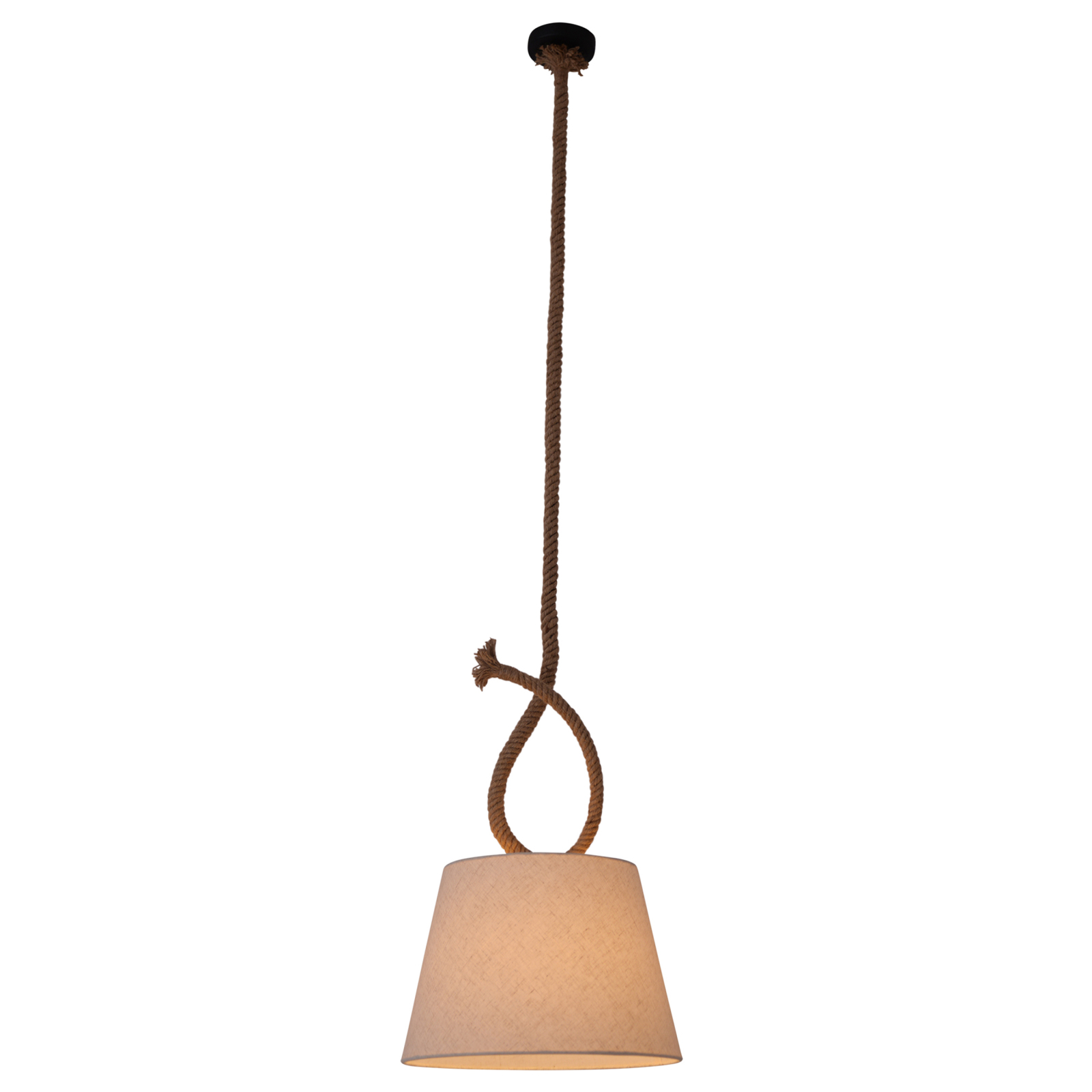 Pendelleuchte ROPE - natur - 145 cm hoch