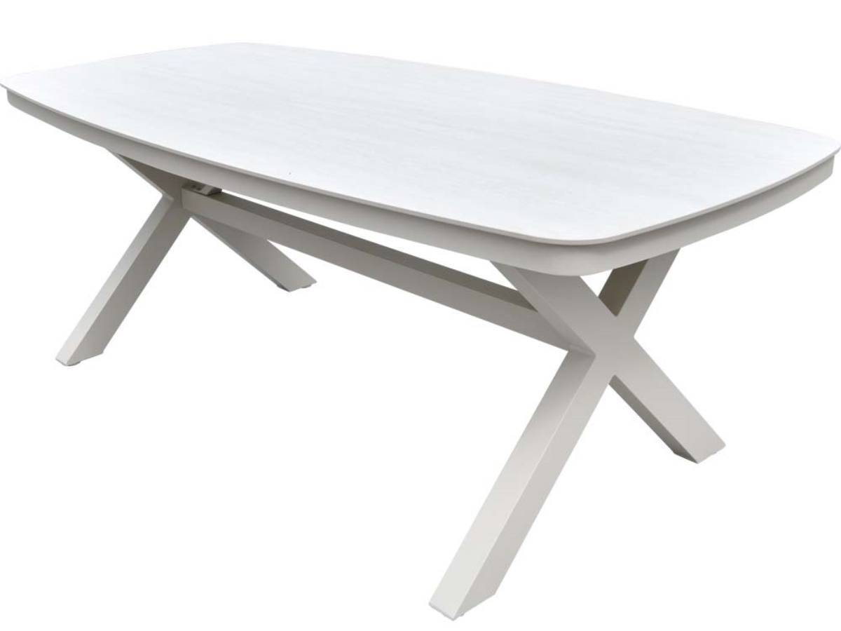 Lesli Living Davos 200 x 100 tuintafel - Crema