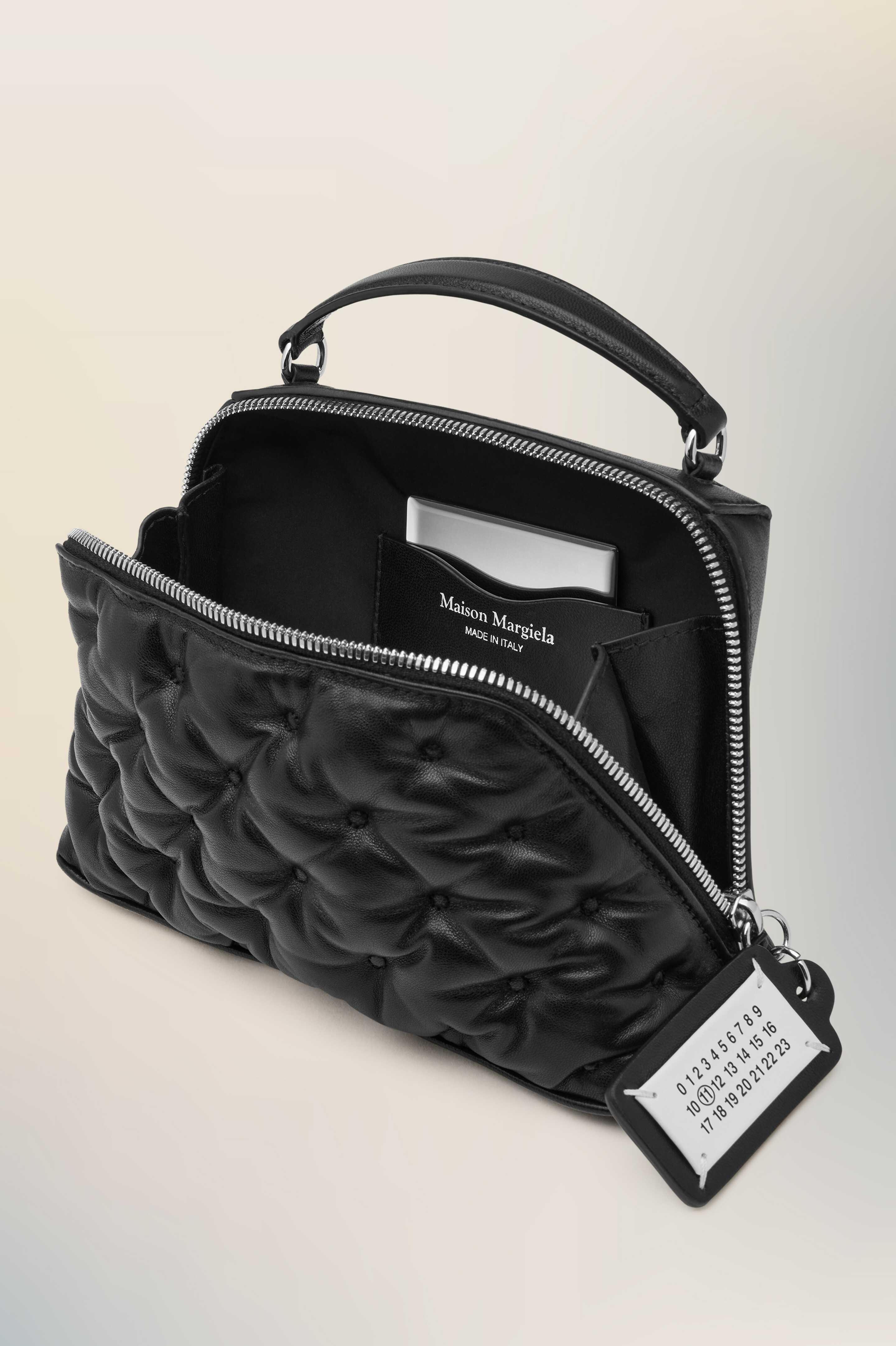 Glam Slam Trapezoid Bag Noir