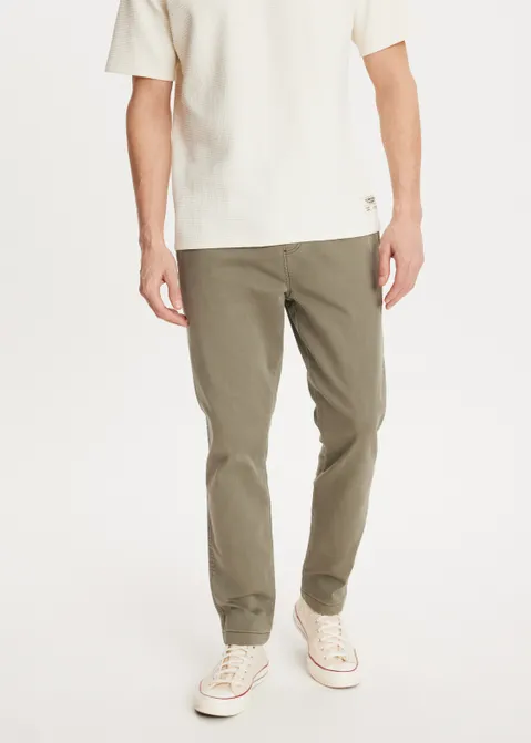 Straight jeans jog groen (GRN.O.M)