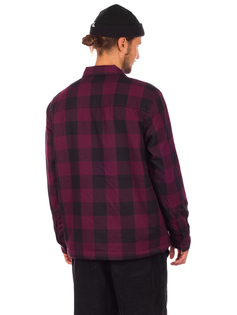 Dickies Lined Sacramento Shirt maroon