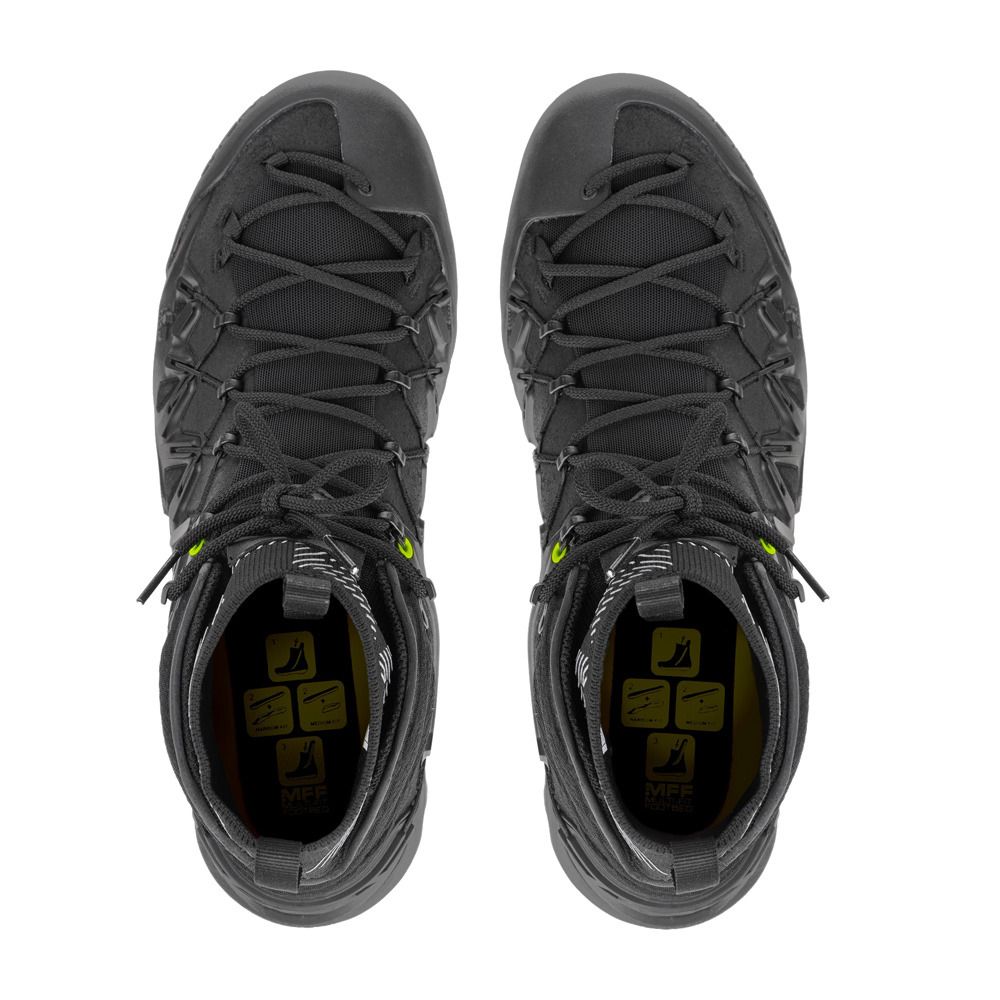 Salewa MS WILDFIRE EDGE MID GTX - Chaussures d'approche Homme black/black
