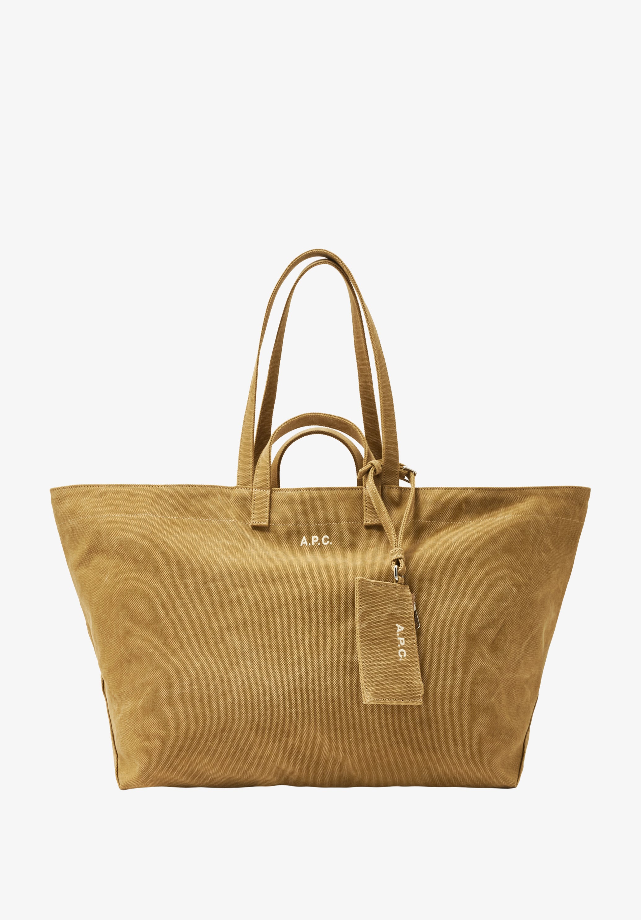 Sac Drummer Toile - Beige fonce