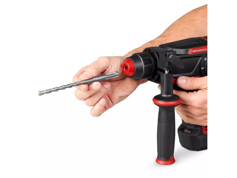 Einhell Schnurloser Bohrhammer TP-HD 18/28 Li BL 4 (1x3.0Ah Universell einsetzbare Akku-Schlagbohrmaschine