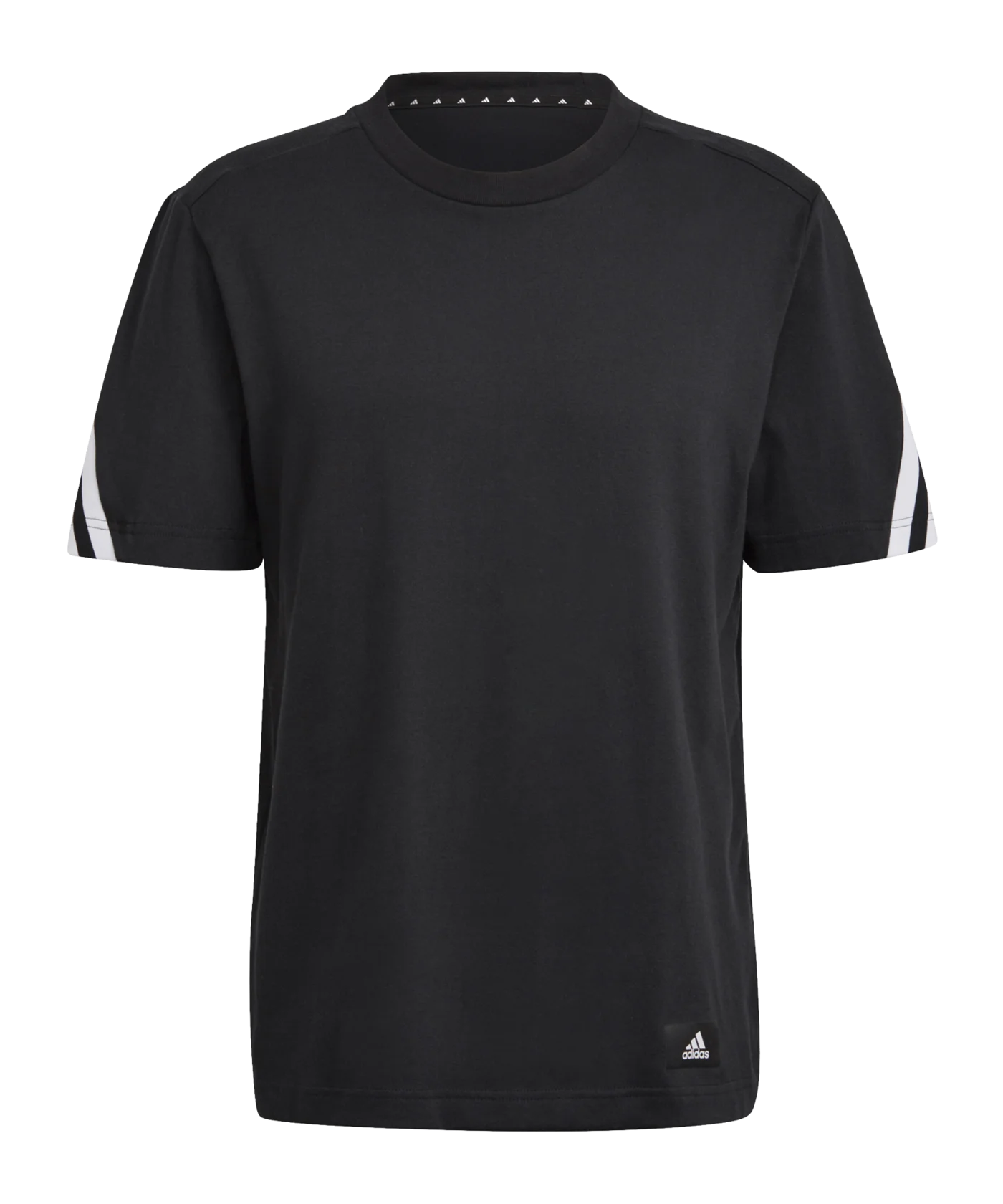 adidas 3 Stripes Future Icons Shirt Schwarz