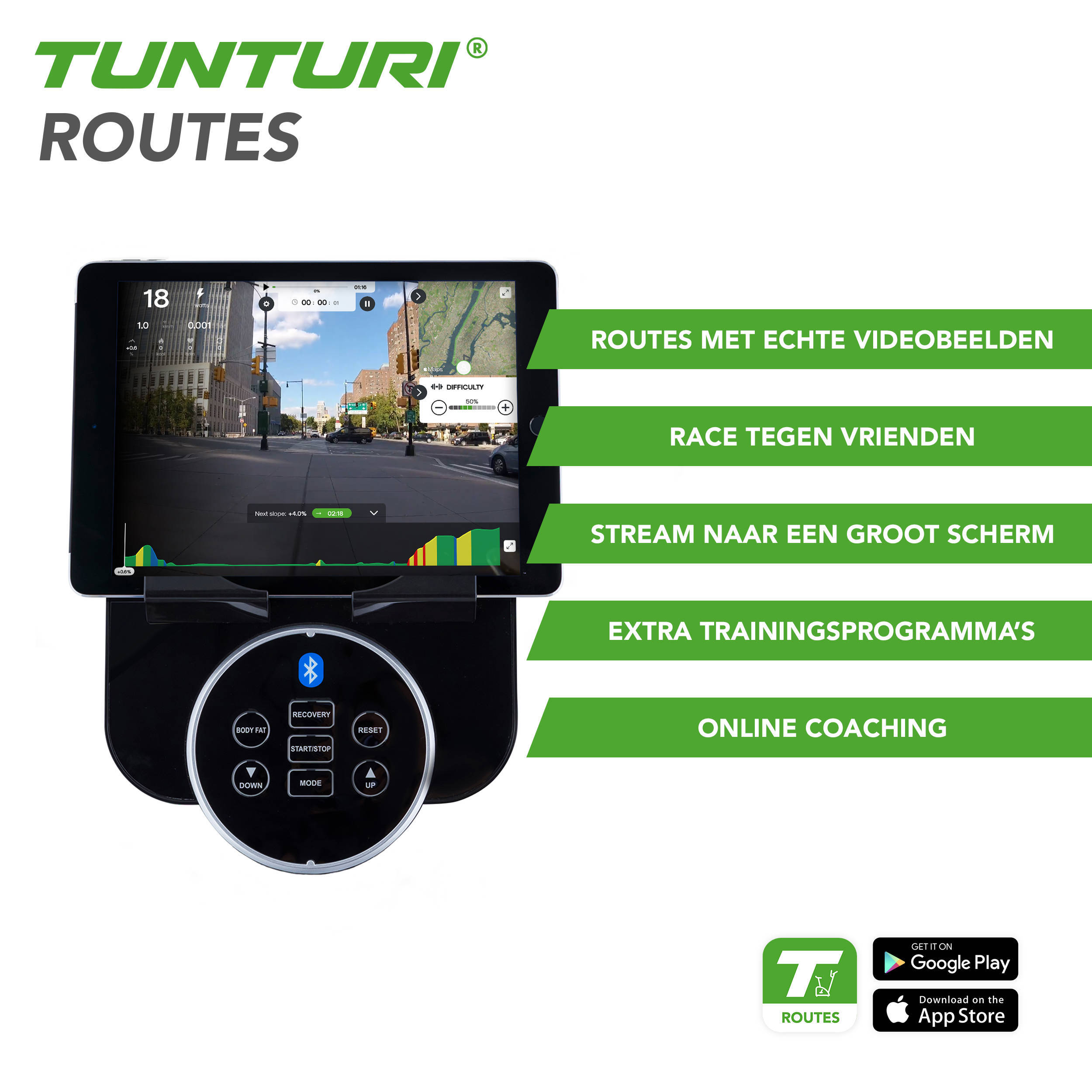 Tunturi hometrainer FitCycle 50i