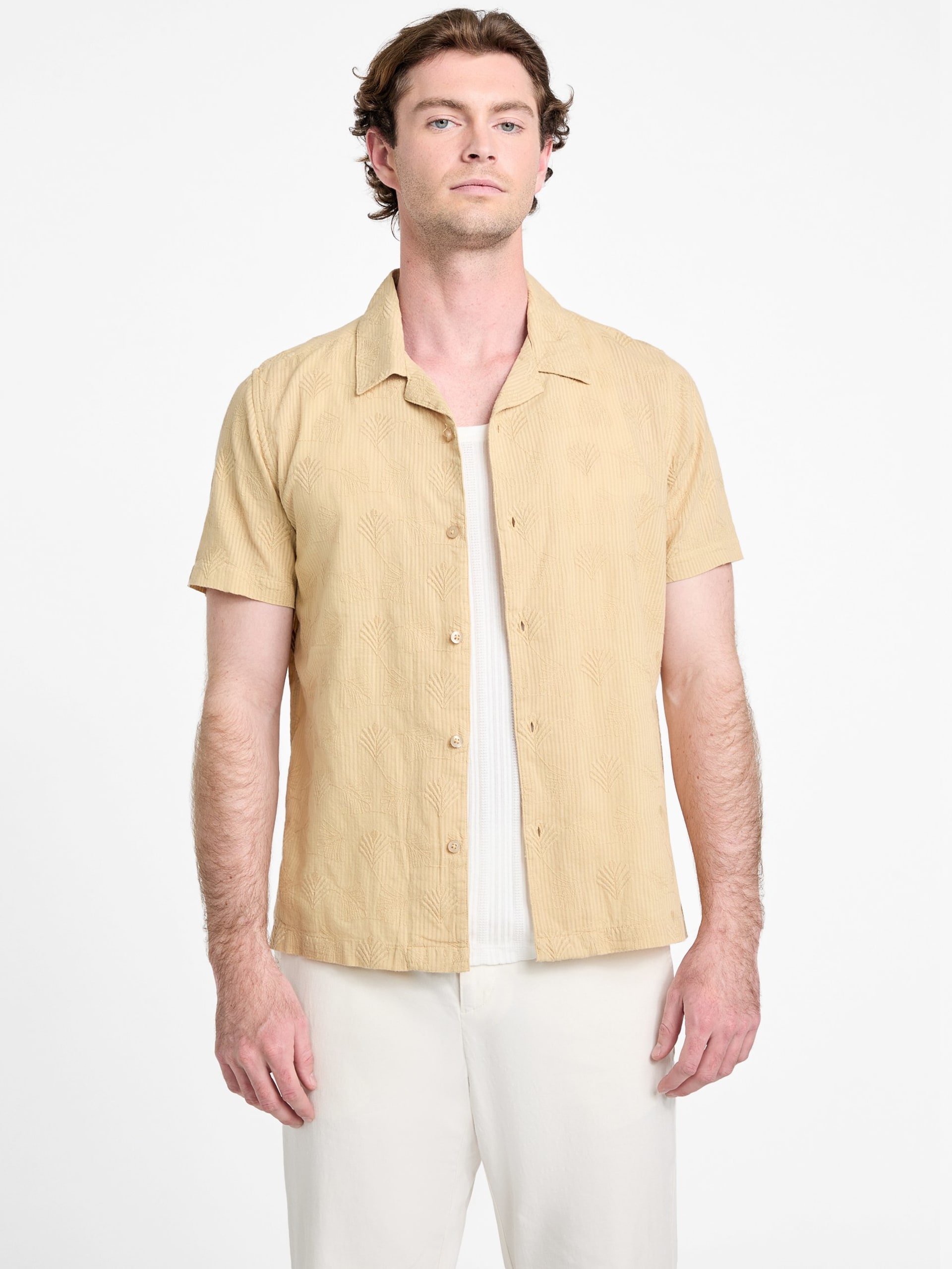 Camisa Moss Dobby