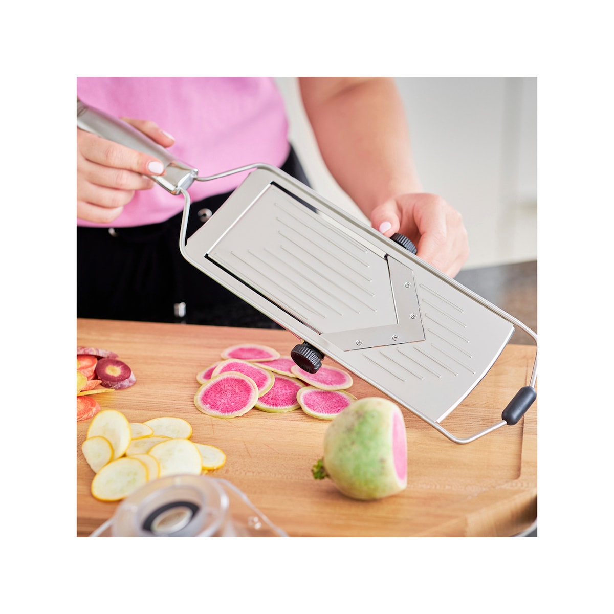 Rösle Mandolin slicer V-cutting edge 46 x 13 cm Steel
