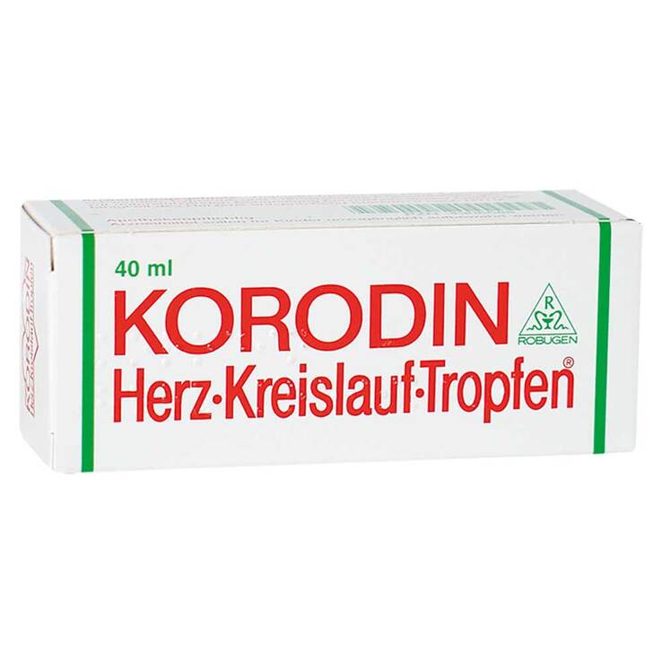 KORODIN® Tropfen bei Kreislaufstörungen und Schwindelanfällen, 40 ml