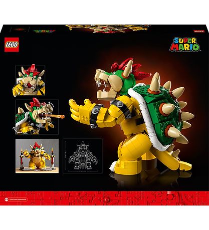 LEGO? Super Mario - Den M?gtige Bowser 71411 - 2807 Dele