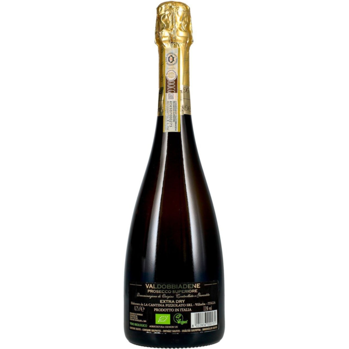 Stefany Spumante Prosecco Superiore DOCG Conegliano - Valdobbiadene Extra Dry -75cl