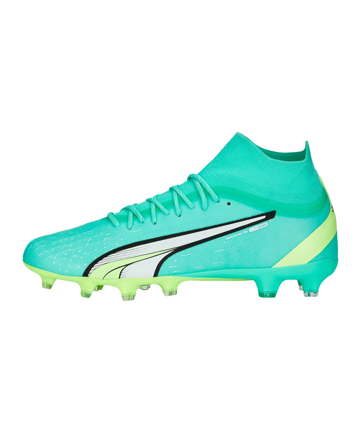 PUMA ULTRA Pro FG/AG Pursuit Türkis Gelb Grün F03