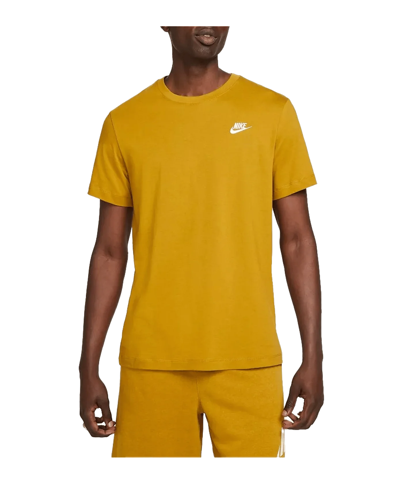 Nike Club T-Shirt Braun Rot F716