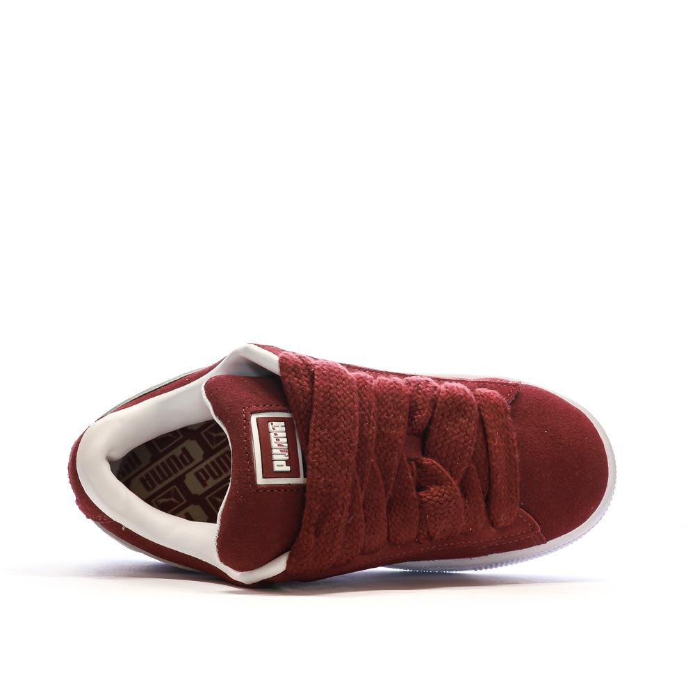 Puma Baskets Rouges Femme Puma Suede XL