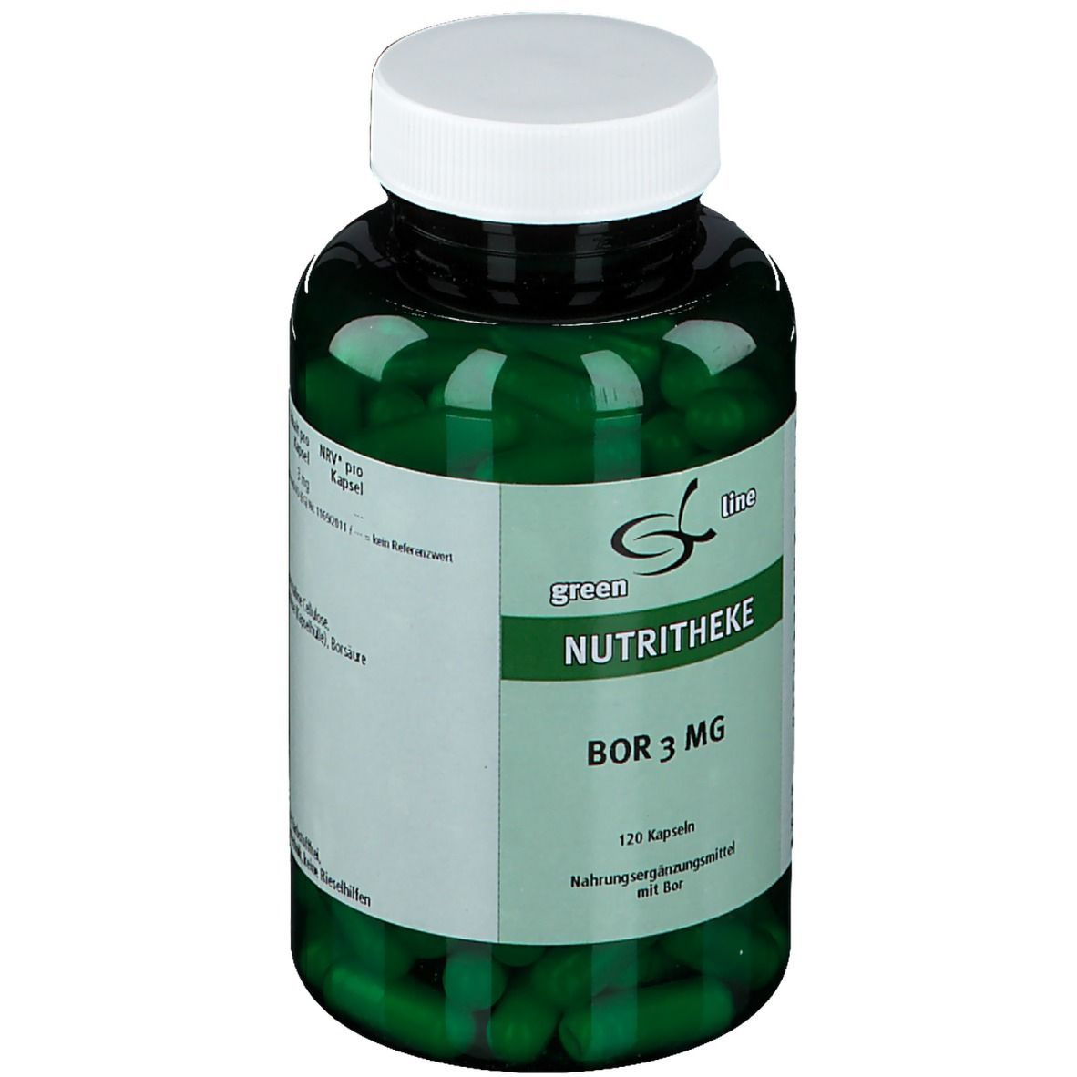 green line NUTRITHEKE Bor 3 mg