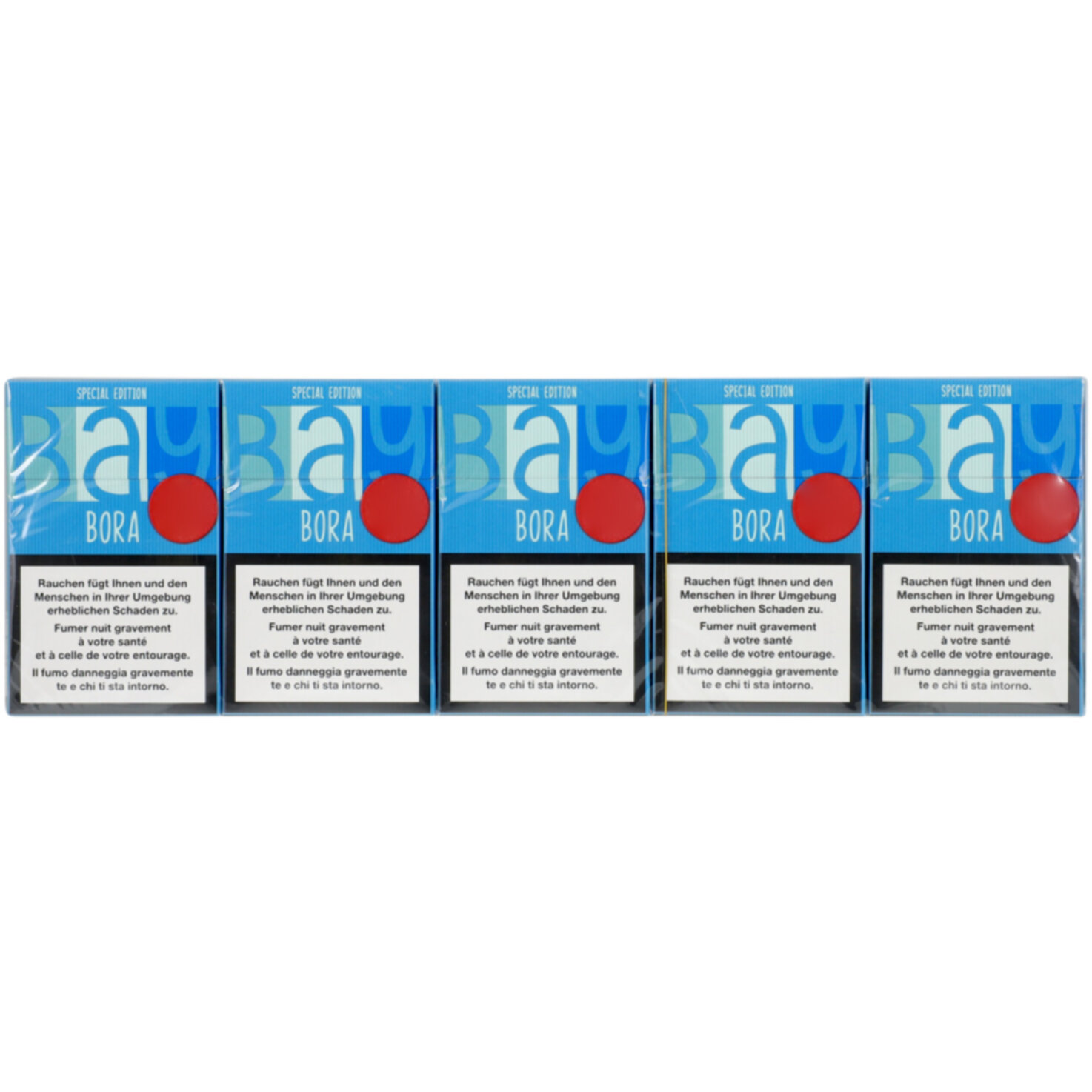 Bay Zigaretten Bora blau Stange