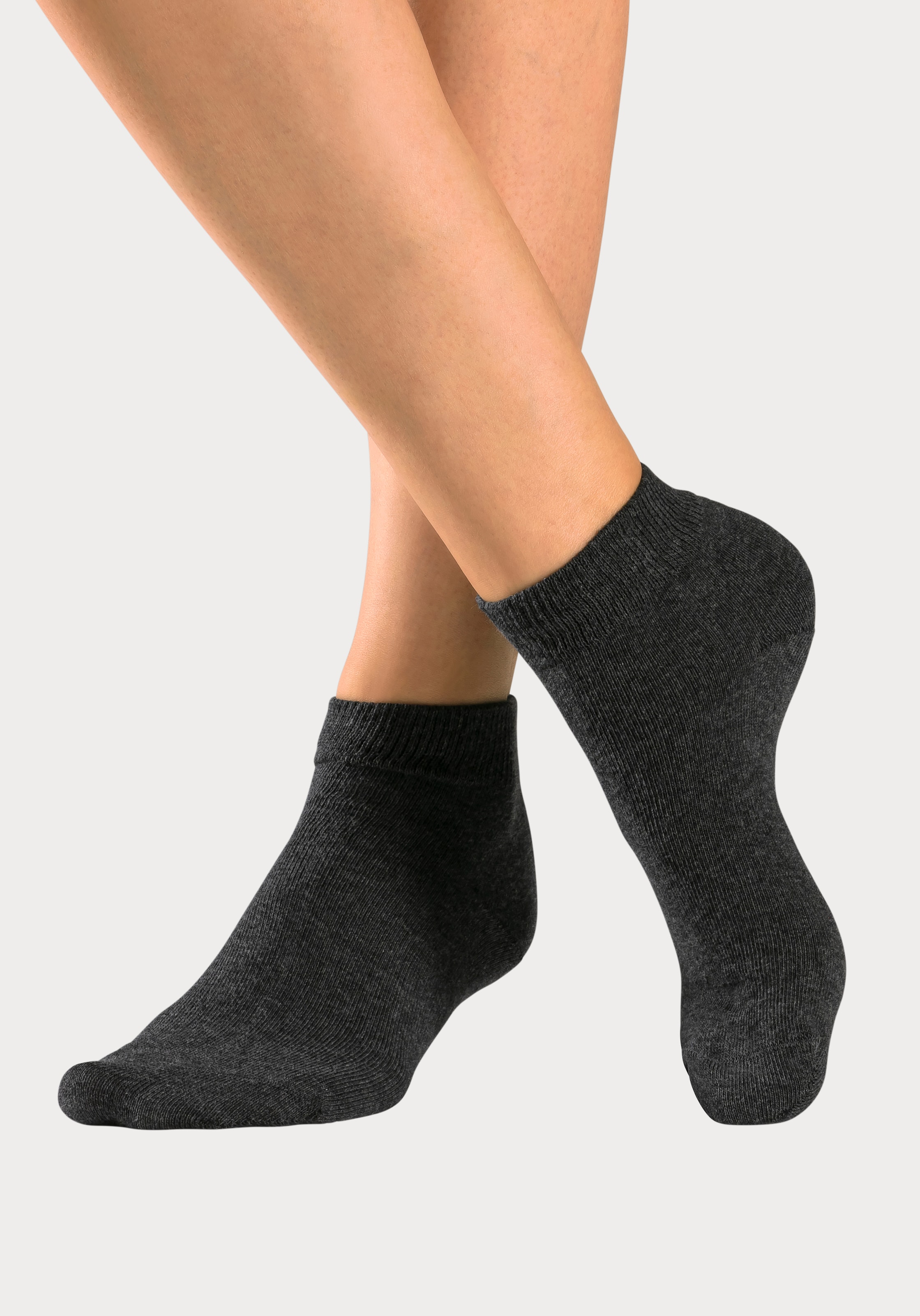 H.I.S Kurzsocken Packung, 10 Paar tlg. mit eingestrickten Symbolen