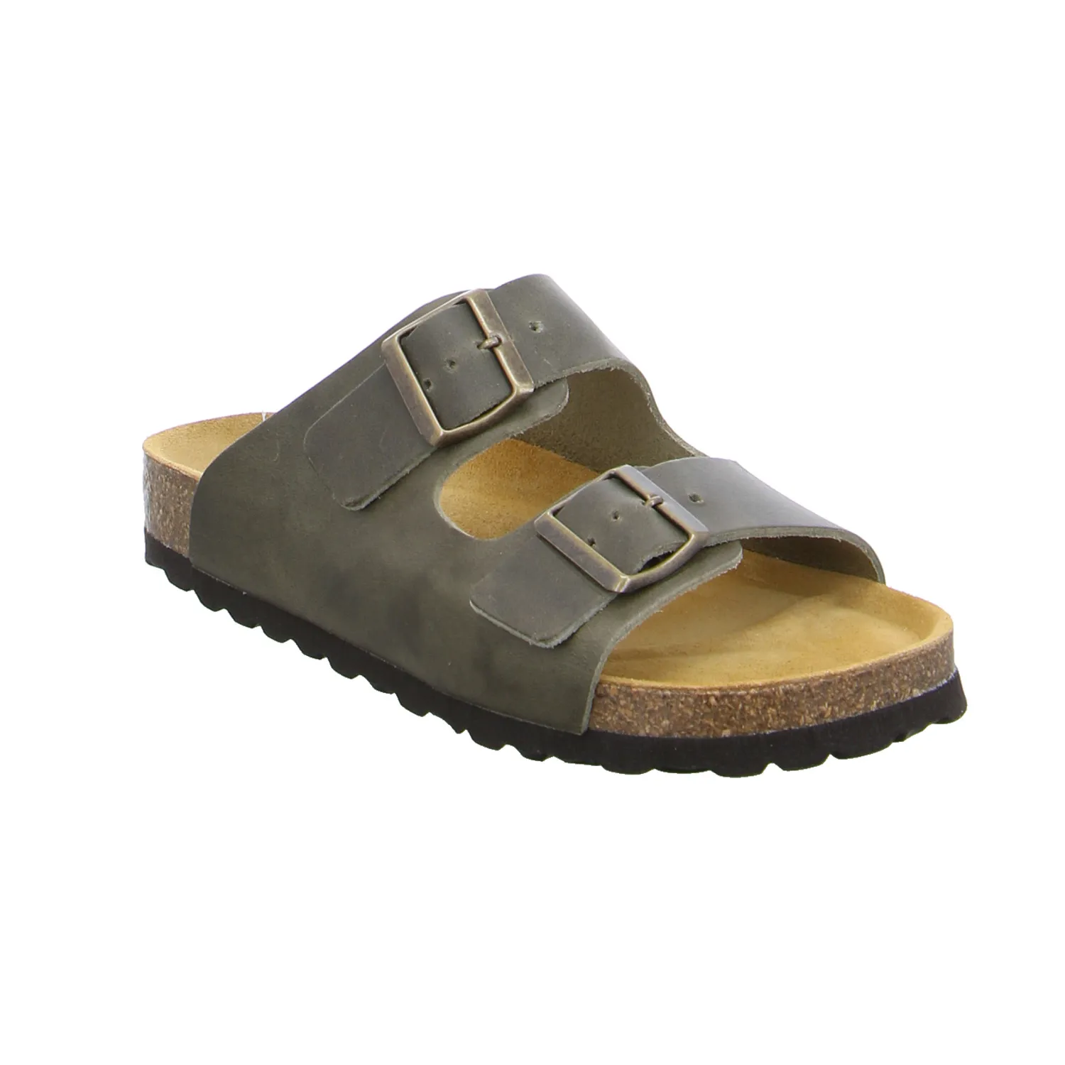 BIOLife Bio-Mûles Grün Leder