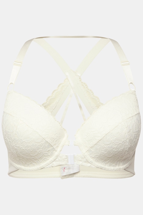 Bügel-BH, Spitze, Softcups, Vorderverschluss, Cup B-E