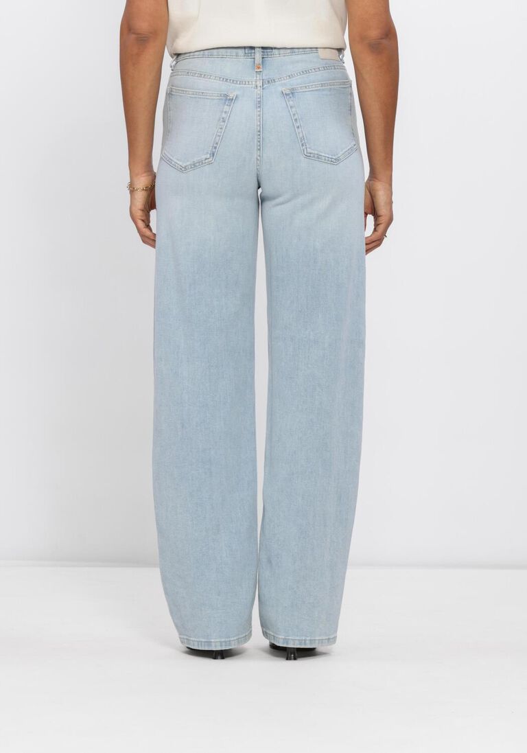 blauwe drykorn wide jeans medley