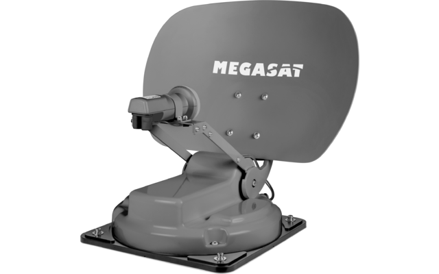 Megasat Caravanman Kompakt 3 Graphit Single-LNB Sat Anlage inkl. Bluetooth Modul