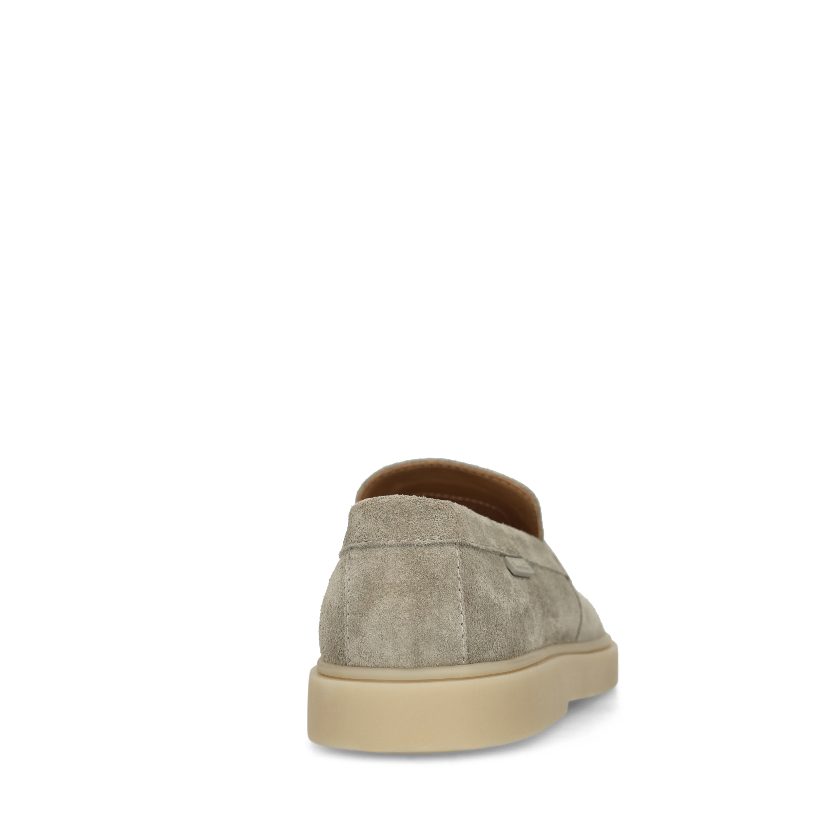 Groene suède loafers