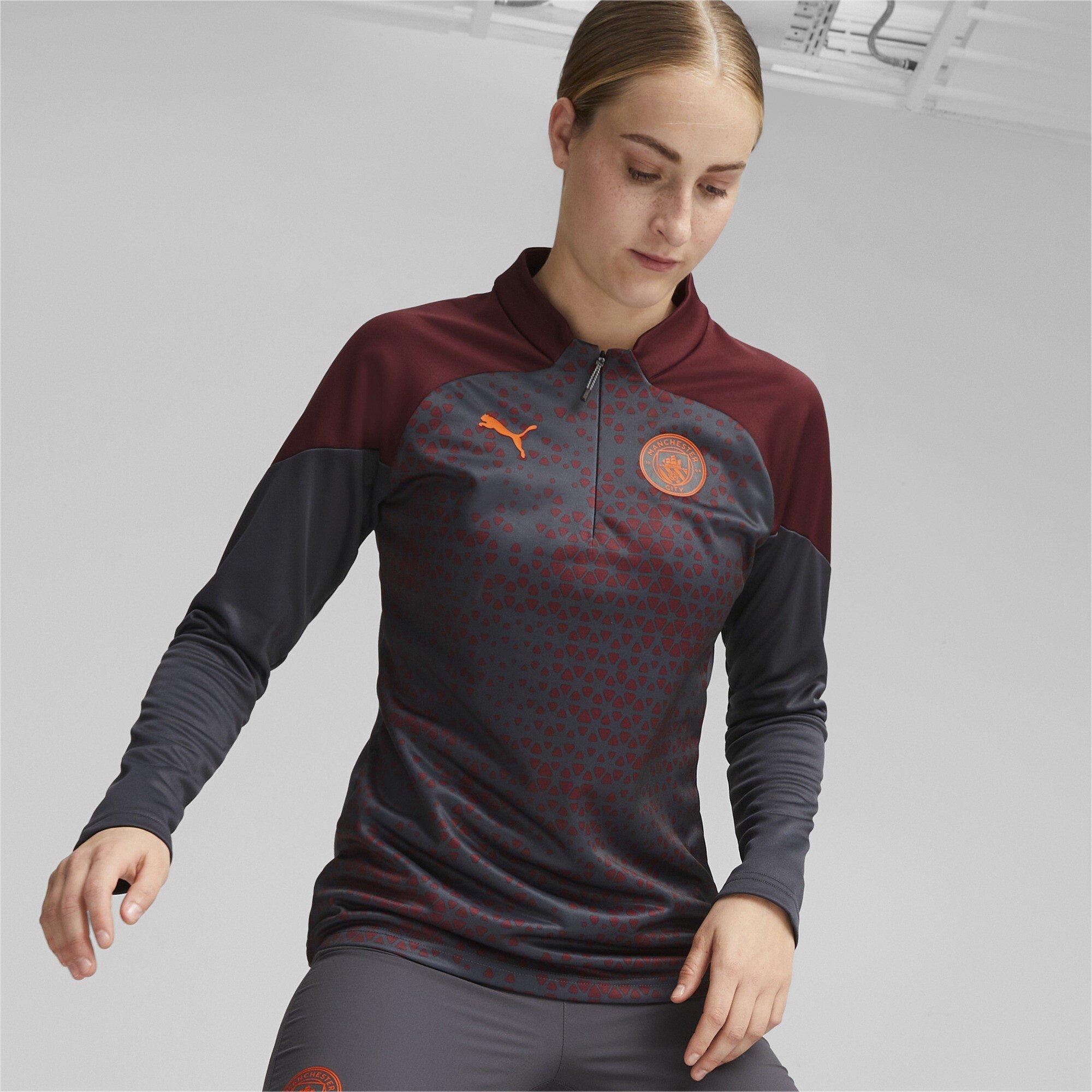 Puma Puma Mcfc Training Fleece W Drill Top Womens