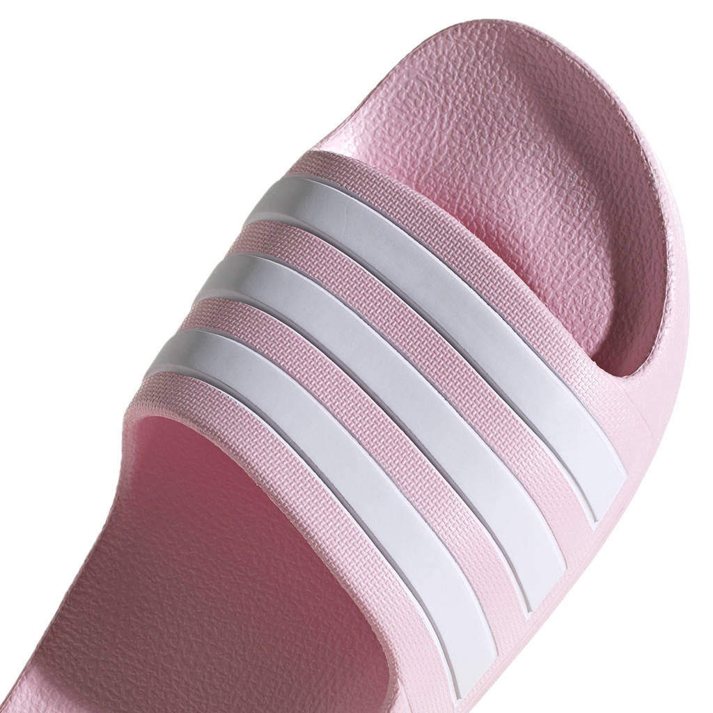 adidas Adilette Aqua badslippers roze/wit