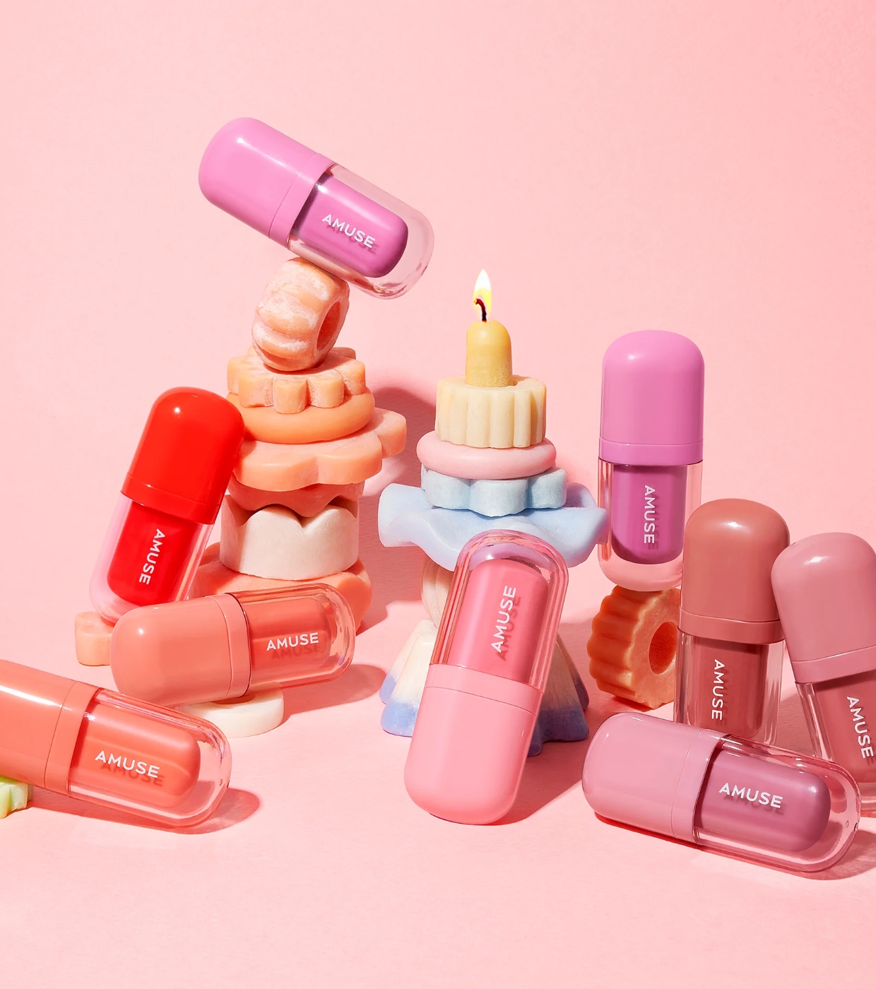 Amuse - Lip Tint Bebe Tint - 07: Choco Girl