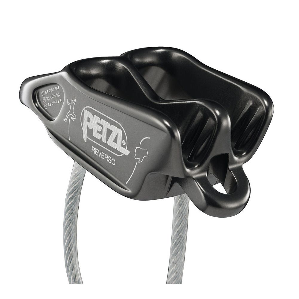 Petzl REVERSO - Assureur rouge/orange