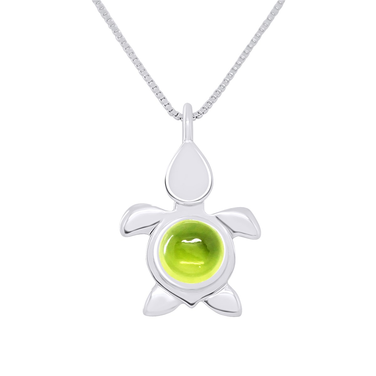 Pendentif GRANDE TORTUE - Argent 925
