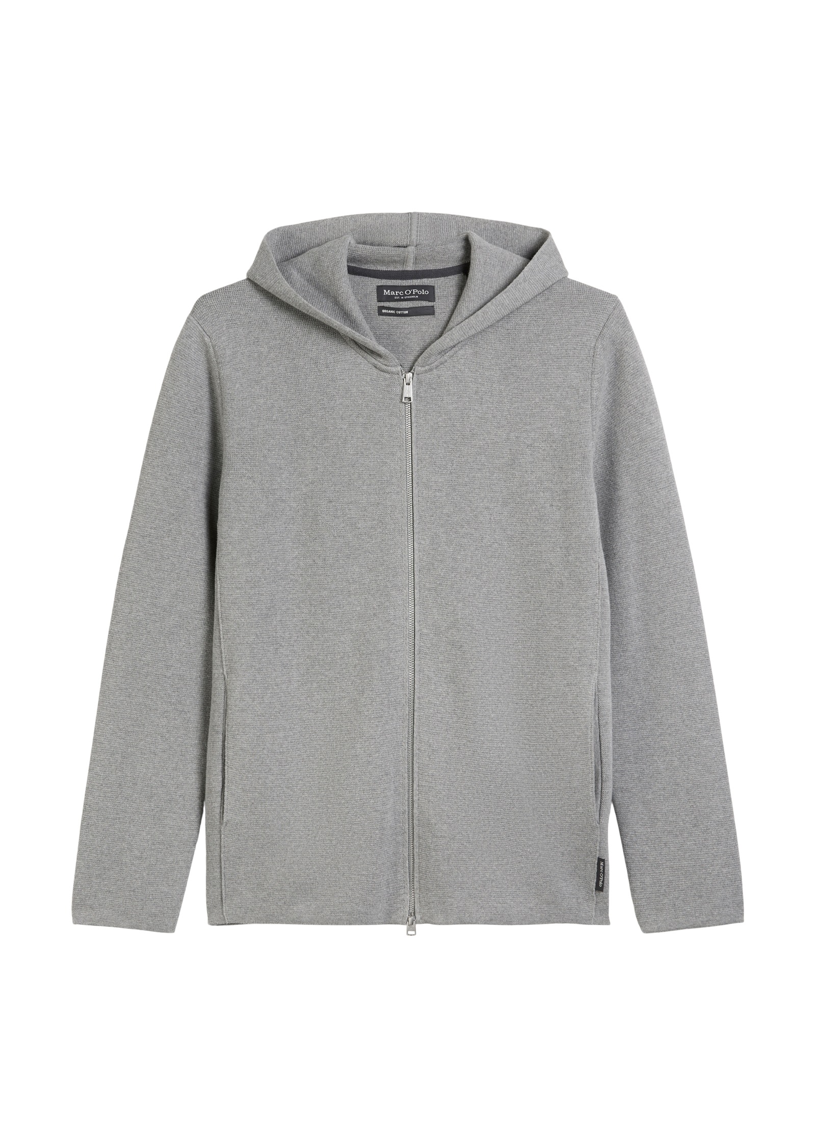 Marc O'Polo Kapuzenstrickjacke , mit Zwei-Wege-Reissverschluss