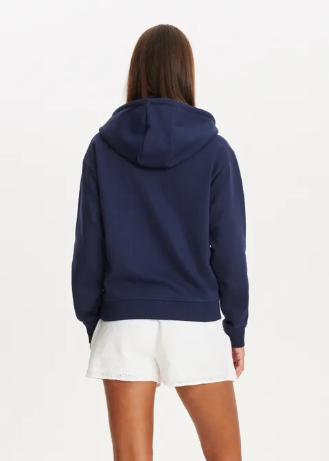 Vest met rits boston blauw (BLW.D)