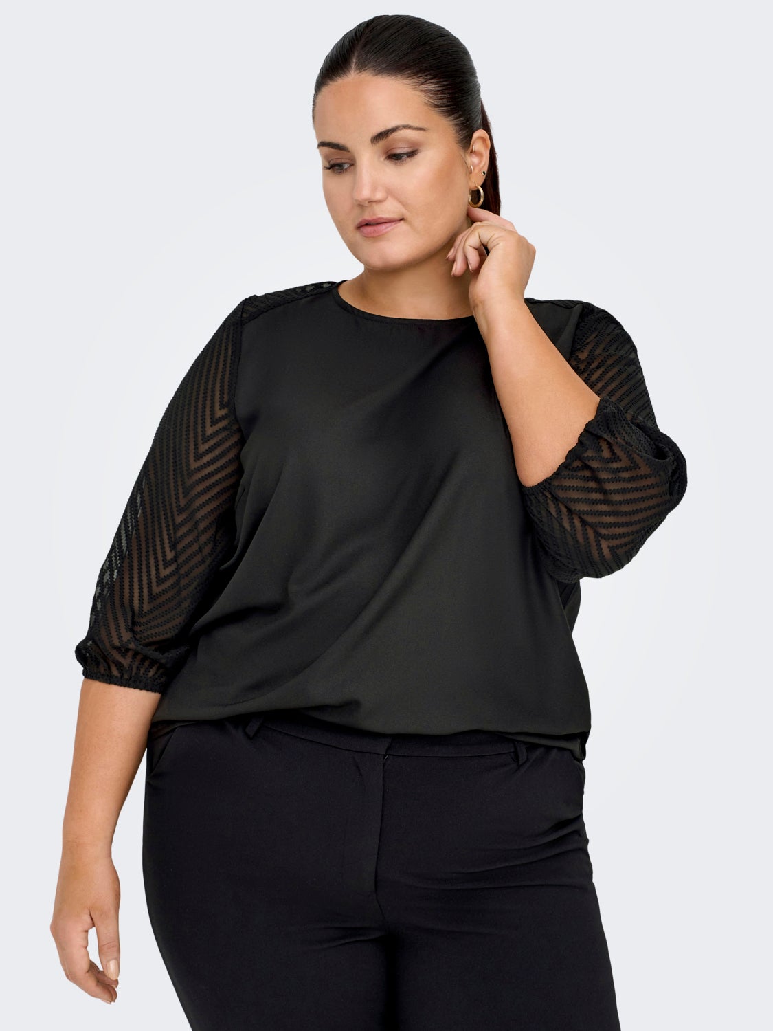 CARSUSSI Top Black