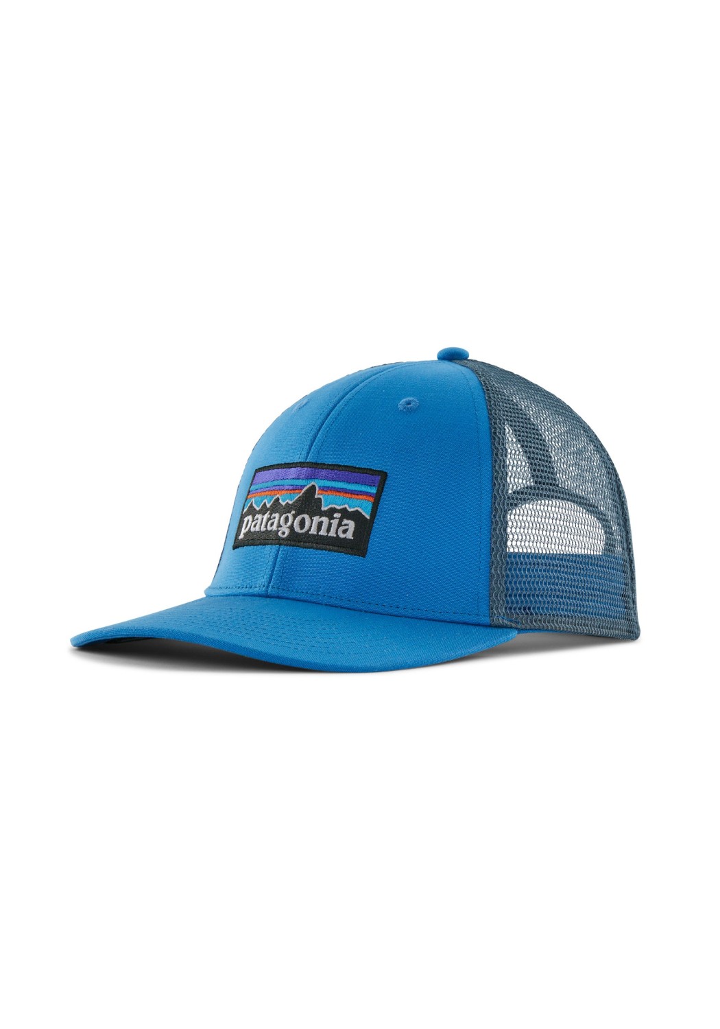 Patagonia Cap P-6 Logo LoPro Trucker Hat Vessel Blue