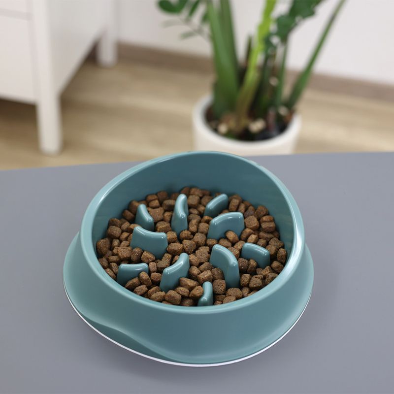 Gamelle en plastique anti-glouton Kerbl Pet pour chien