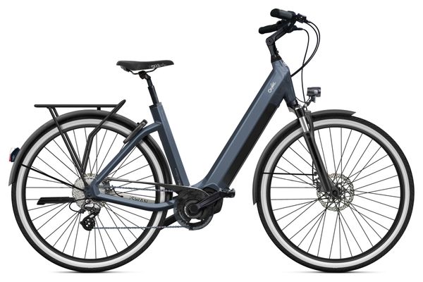 Vélo de Ville Électrique O2 Feel iSwan City Boost 6.1 Univ Shimano Altus 8V 432 Wh 28'' Gris Anthracite